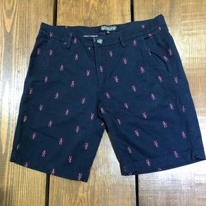 Men’s Lobster Print Shorts